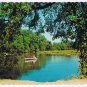 Postcard Greetings From Listowel Ontario Canoe On Lake
