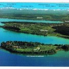 Germany Postcard Insel Mainau Im Bodensee mit Blick auf Staad