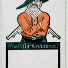 What's The Argument? E.B. & E. Co., Comic Postcard