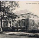 Brunswick Maine Postcard Post Office American Art Photolux