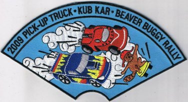 Scouts Canada Patch 2009 Pick-Up Truck Kub Kar Beaver Buggy Rally