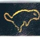 Scouts Canada Woggle Beavers Brown Leather Snap Neckerchief Ring