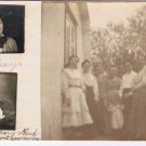 Family Postcard RPPC Early 1900s