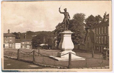 Postcard Westerham The Wolfe Centenary Memorial United Kingdom
