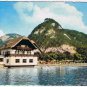 Germany Postcard Fuschl am See Hotel Seerose mit Ellmaustein