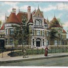 Massachusetts Postcard Springfield Wesson Residence Hugh Leighton