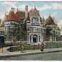 Massachusetts Postcard Springfield Wesson Residence Hugh Leighton
