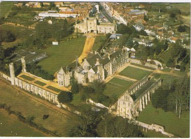 United Kingdom UK Postcard Battle Abbey 1070 William The Conquerer