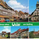 Germany Postcard Schones Altes Ulsar am Soling Multi View