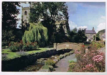 United Kingdom UK Postcard Yorkshire Waddington Village