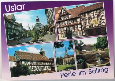 Germany Postcard Ulsar Perle im Solling Multi View