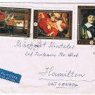 Stamps Art Hungary Envelope Budapest Hooch Hals 1969