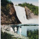 Postcard Montmorency Falls Near Quebec City