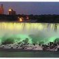 New York Postcard American Falls Night Long Card