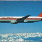 Postcard Air Canada Boeing 767 Used