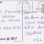 Postcard Air Canada Boeing 767 Used