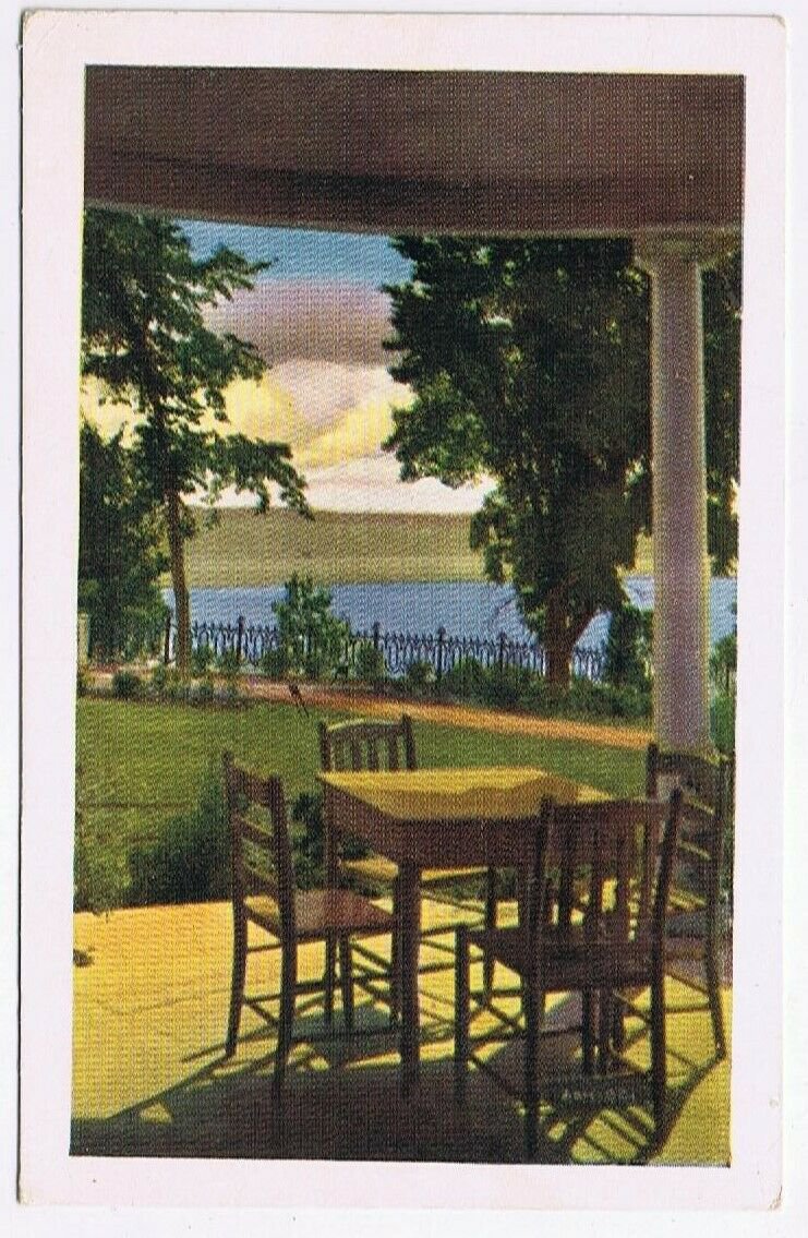 Postcard Verandah Historical Kent House Montmorency Falls Quebec