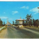 New York Postcard Tall Gate American Side Thousand Islands International Bridge
