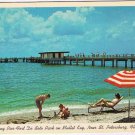Postcard Fishing Pier Fort De Soto Park Mullet Key Near St Petersburg Florida