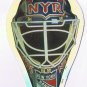 NHL PVI Die Cut Goalie Card New York Rangers