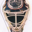 NHL PVI Die Cut Goalie Card Edmonton Oilers