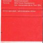 Matchbook Cover Canadian National CN Hotels Red Key
