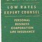 Matchbook Cover Ed Filipkowski Insurance Wesleyville Pennsylvania