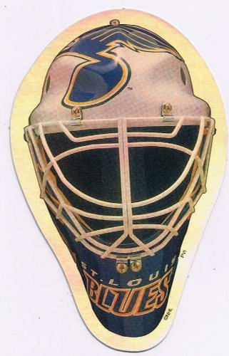 NHL PVI Die Cut Goalie Card St Louis Blues