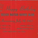 Matchbook Cover Long Beach Match Cover Club Happy Birthday Red