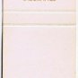 Matchbook Cover Glen E Maas Agency Insurance Detroit Michigan