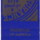 Matchbook Cover Gene Curtis Insurance Roswell New Mexico