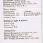 Matchbook Cover CN Hotels Le Chateau Champlain