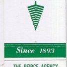 Matchbook Cover The Pierce Agency Insurance East Corinth Maine