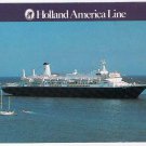 Holland Netherlands Postcard Holland America Line SS Noordam