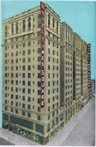 New York Postcard NYC Hotel Times Square