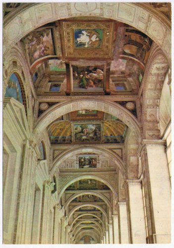 Italy Postcard Vatican St Peter's Basilica Vatican Lodges by Raphael
