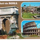 Italy Postcard Greetings From Rome Multi View Roman Ruins