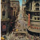 California Postcard San Francisco Powell At Market Street Showing Turntable