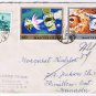 Stamps Art Hungary Envelope Budapest Utban A Mars Fele & Mars 2