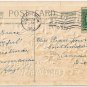 Postcard Embossed With Best Christmas Wishes Violets