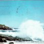 Maine Postcard Ogunquit Cape Neddick Bald Head Cliff Surf Pounding