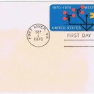 USA Weather Services First Day Cover Postal Card Ft Myer Virginia