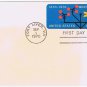 USA Weather Services First Day Cover Postal Card Ft Myer Virginia