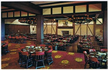 Postcard Camelot Room Milton Hershey School Chocolate Town Hershey Pennsylvania