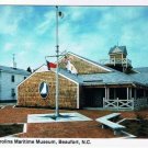 Beaufort North Carolina Postcard North Carolina Maritime Museum