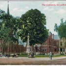 Massachusetts Postcard Greenfield The Common 1914