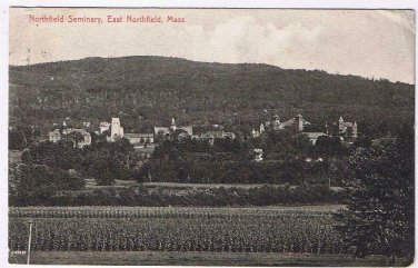 Massachusetts Postcard East Northfield Seminary