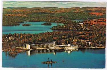 Postcard L'Esterel Hotel Lac Dupuis Ville D'Esterel Quebec