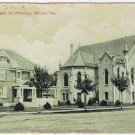 Postcard Methodist (United) Church & Parsonage Mitchell Ontario