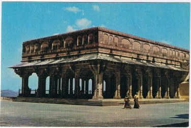 Postcard Diwan-E-Am-Amer Jaipur India